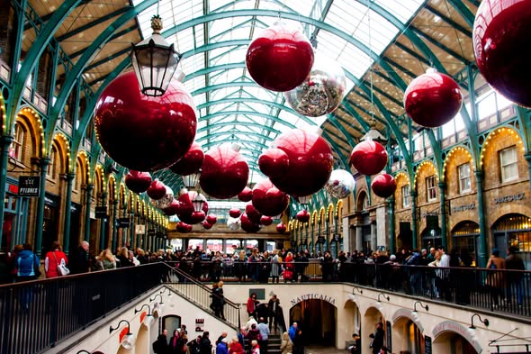 London’s Festive Sparkle by Rail